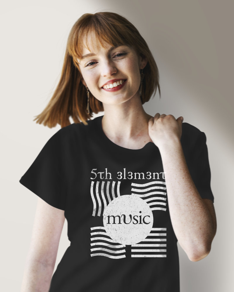 5th Element Music Graphic Tee Shirt